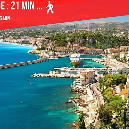 Studio N7 Coco Beach Centre * Nice